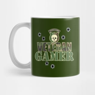 Veteran Gamer design. Mug